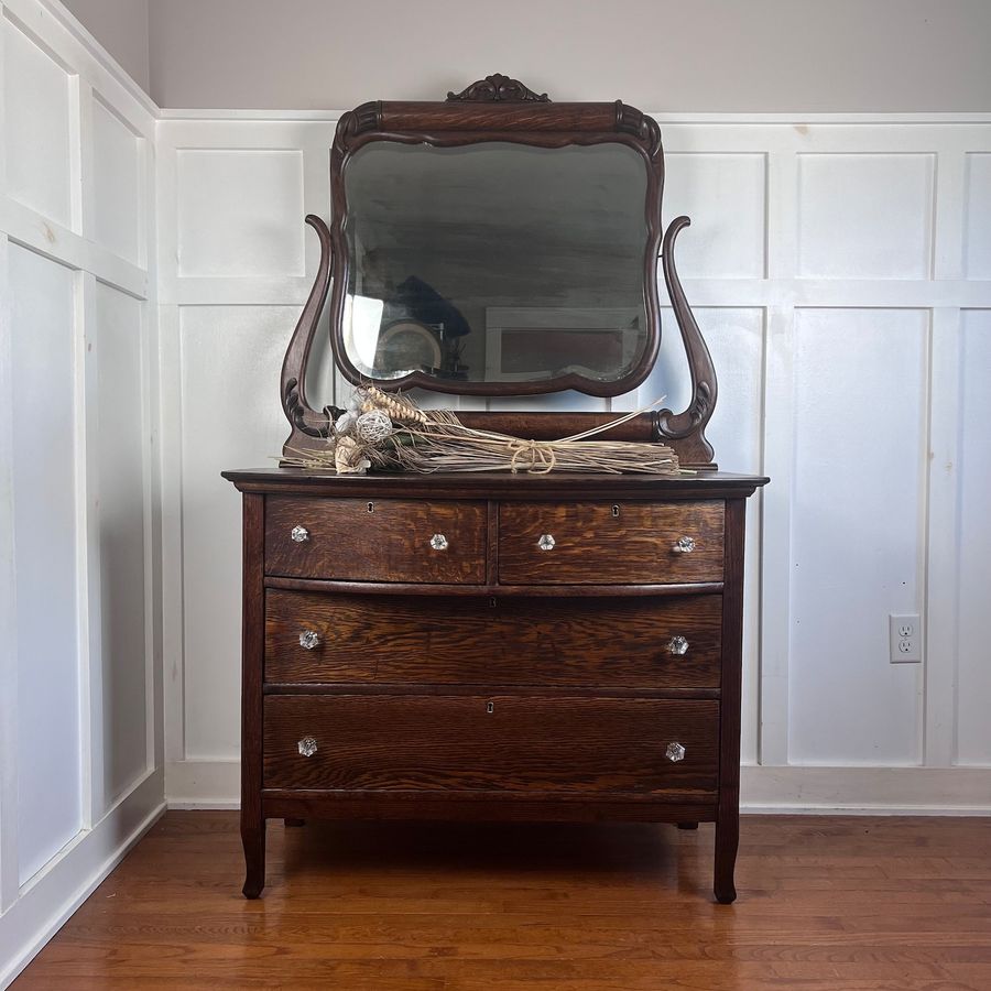 Dark brown dresser added by Ashley Hess