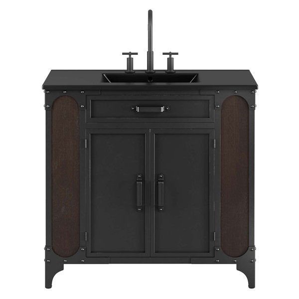 Modway Steamforge 36'' Single Bathroom Vanity with Top added by HELEN SALGADO