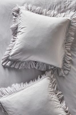 Ruffled Organic Spa Sateen Euro Sham added by Holly Larzelier
