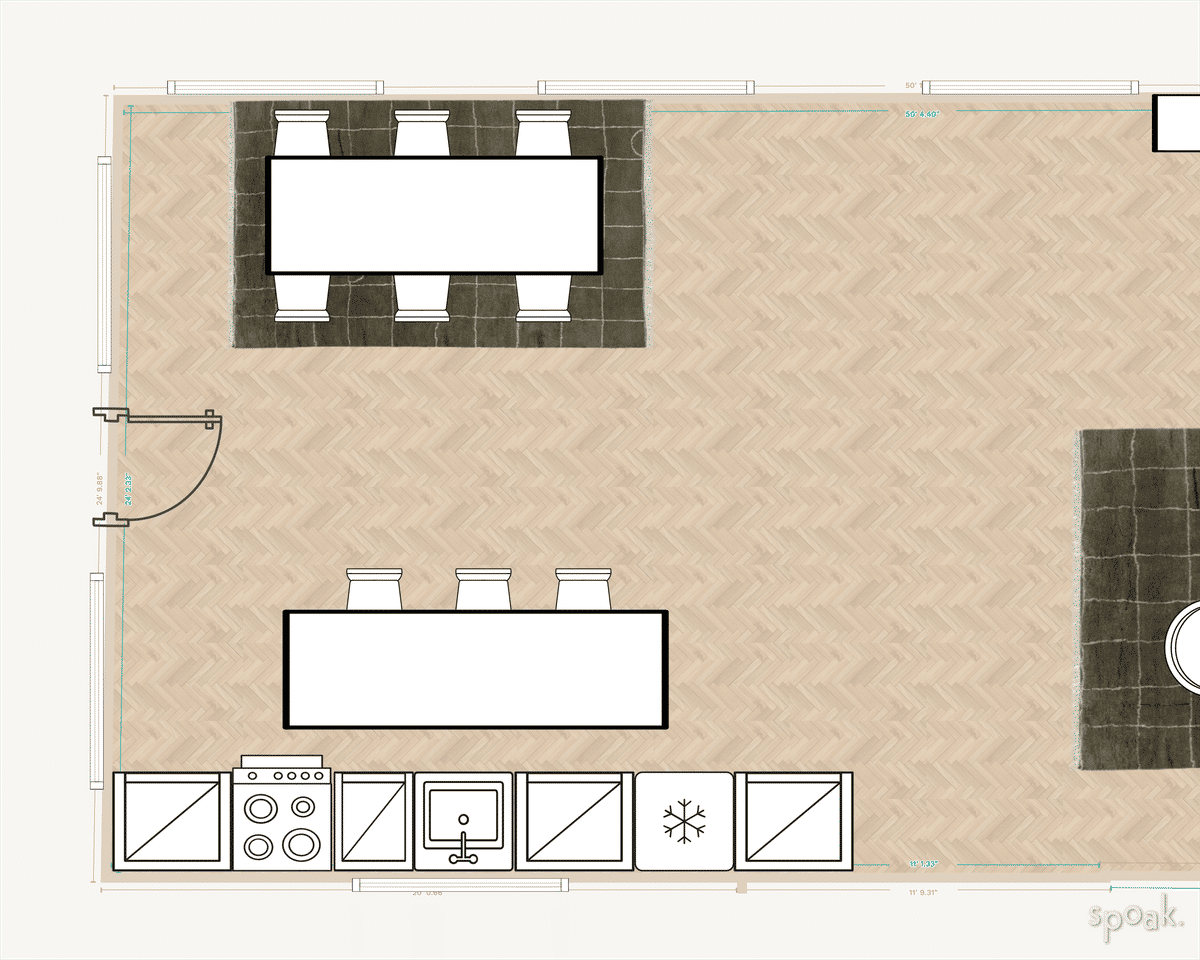 Apartment Floor Plan designed by Rickie Mincy