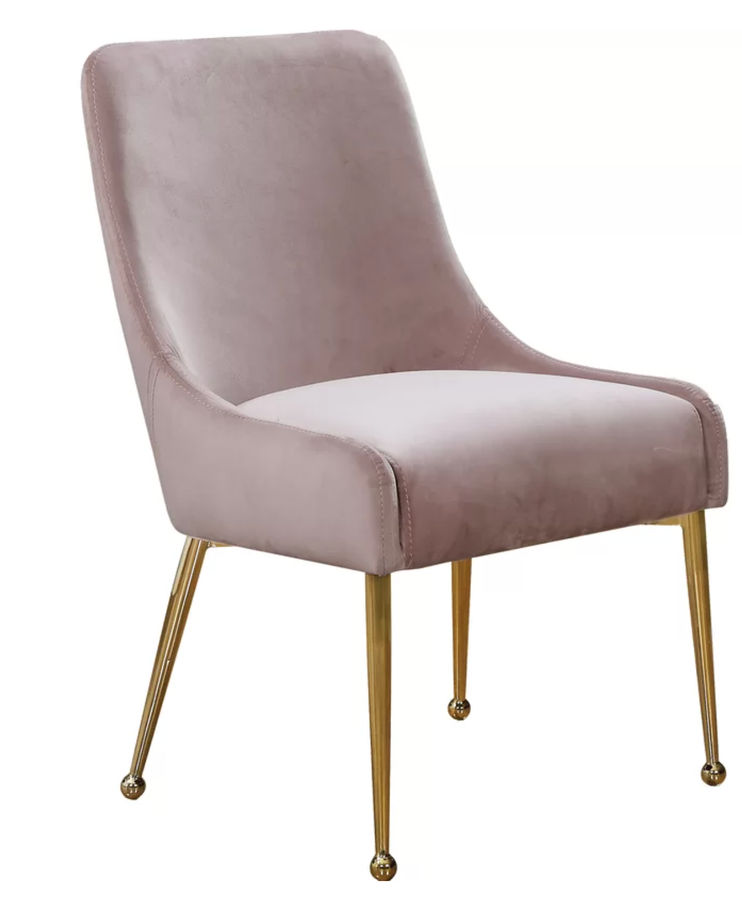 Stovall Velvet Side Chair Pink added by Spoak Member