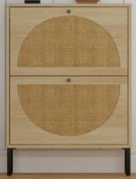 Natural Rattan Shoe Rack added by Summer Wilson