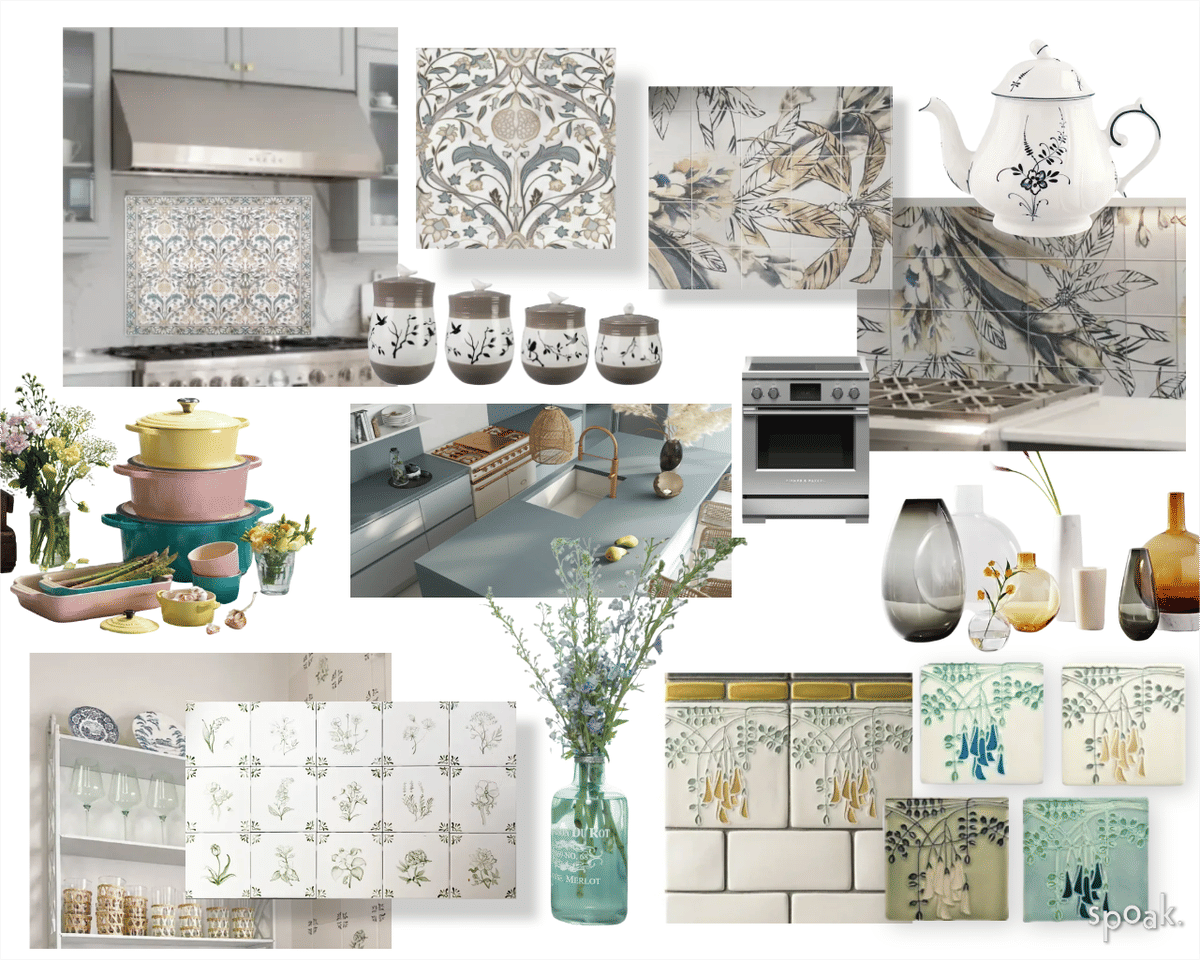 Kitchen Inspiration designed by Caroline Smigocki