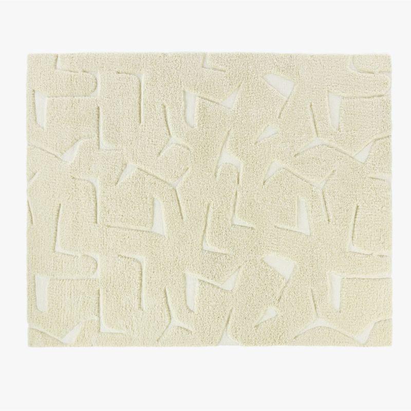 Sway Neutral Tufted Area Rug 8'x10' + Reviews | CB2 added by Tori Karp