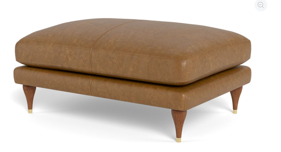 Maxwell Leather Ottoman added by Liz Morris