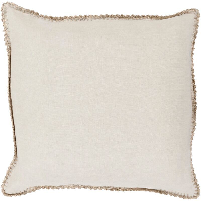 Stokes Embroidered Linen Throw Pillow added by sallie tyler