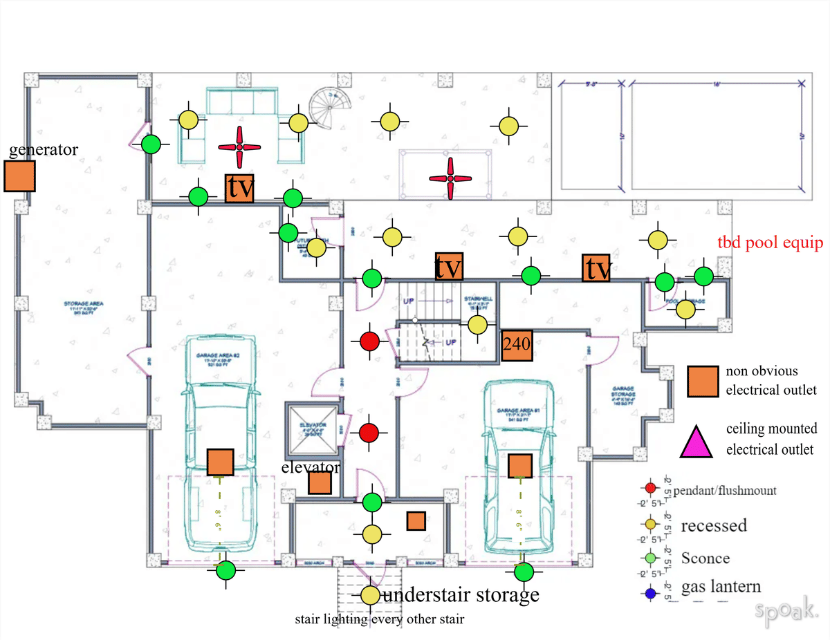 Three Story House Floor Plan designed by mandy livingston