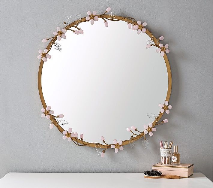 Grace Pink Flower Mirror added by Nichole McKune