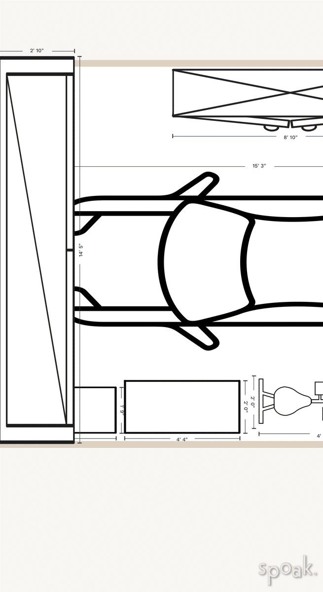 Garage Layout designed by Sydney Reiter