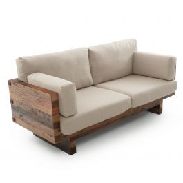 Rustic Real Wood Cushioned Sofas & Loveseats added by Brittany Carbullido