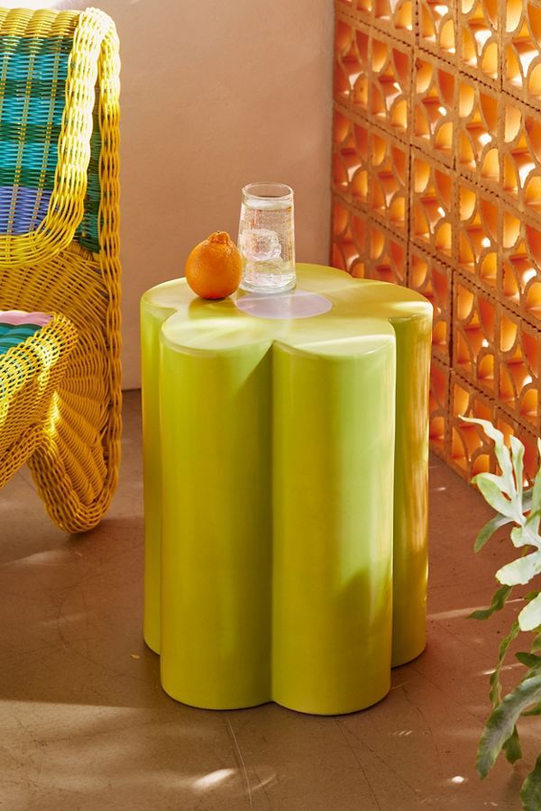 Daisy Indoor/Outdoor Ceramic Side Table added by Spoak Member