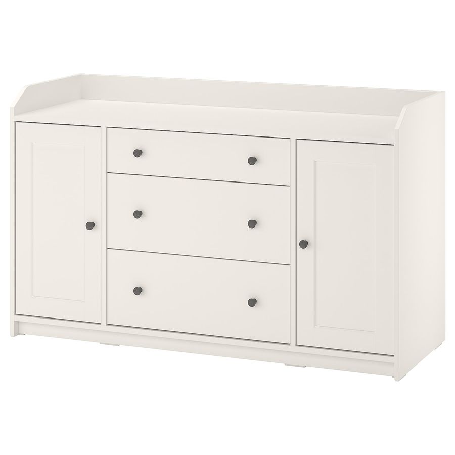 HAUGA sideboard, white, 140x84 cm - IKEA added by Natasha Fox