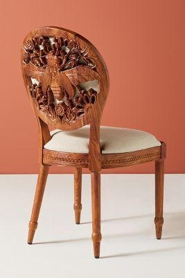 Handcarved Queen Bee Dining Chair added by Emma Wallace