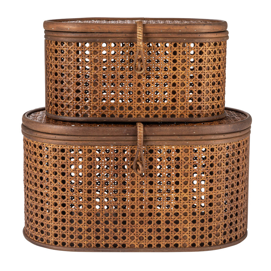 Birch Lane™ Edelie 2 Piece Rattan Storage Bin Set & Reviews | Wayfair added by Jennifer Castillo