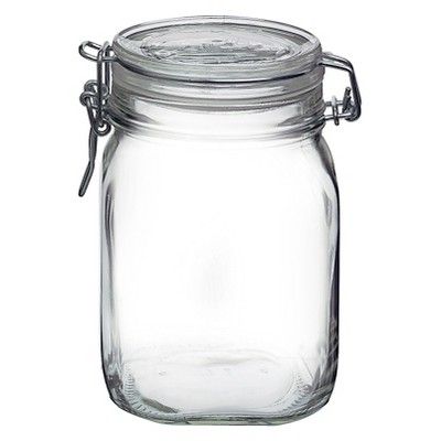 Fido 1 Liter Clamp Jar - Clear - Bormioli Rocco added by Stacia Fridley