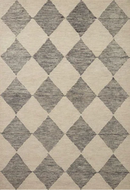 Chris Loves Julia x Loloi Francis Wool Beige / Charcoal Rug | Joss & Main added by Ana Sofia Benavides