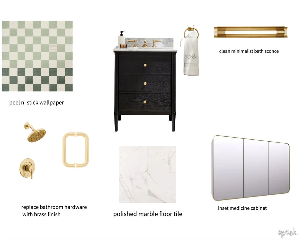 Bathroom Ideas designed by Haley Petersen