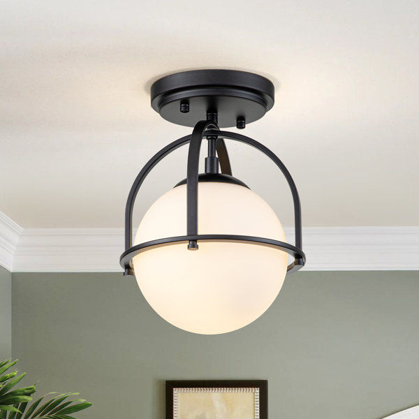 1 - Light Globe Semi Flush Mount added by Jamie Gallagher