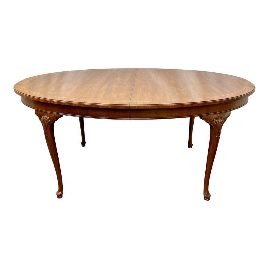 Vintage Henredon 18th Century Portfolio Collection Chippendale Style Solid Mahogany Extension Dining Table added by Lauren Wilson