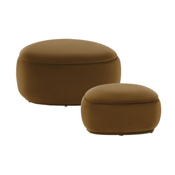 2 - Piece Upholstered Storage Ottoman added by erika grossman