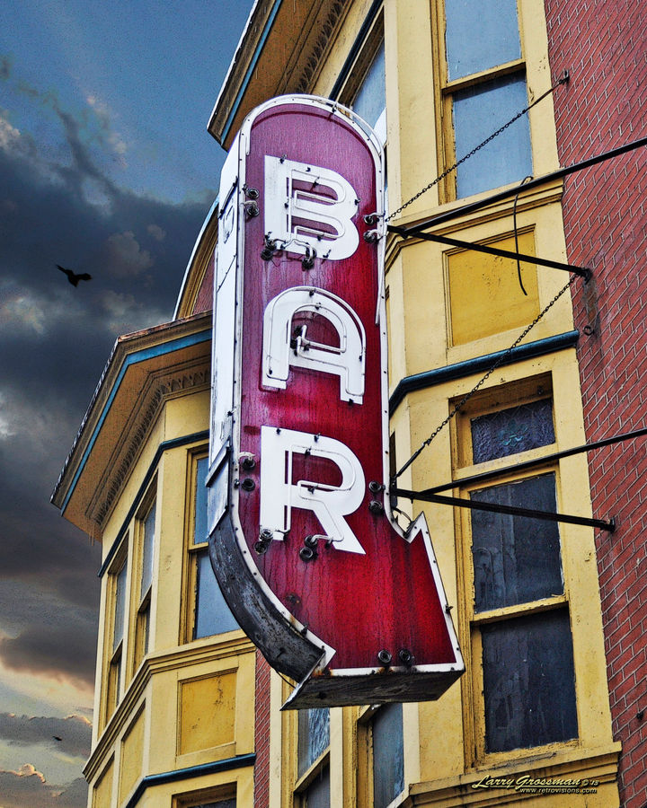 Bar Sign Wall Mural added by Whitney Crutcher