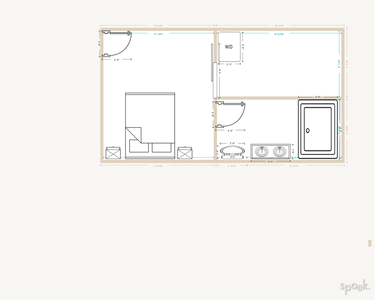 Apartment Plan designed by Rickie Mincy