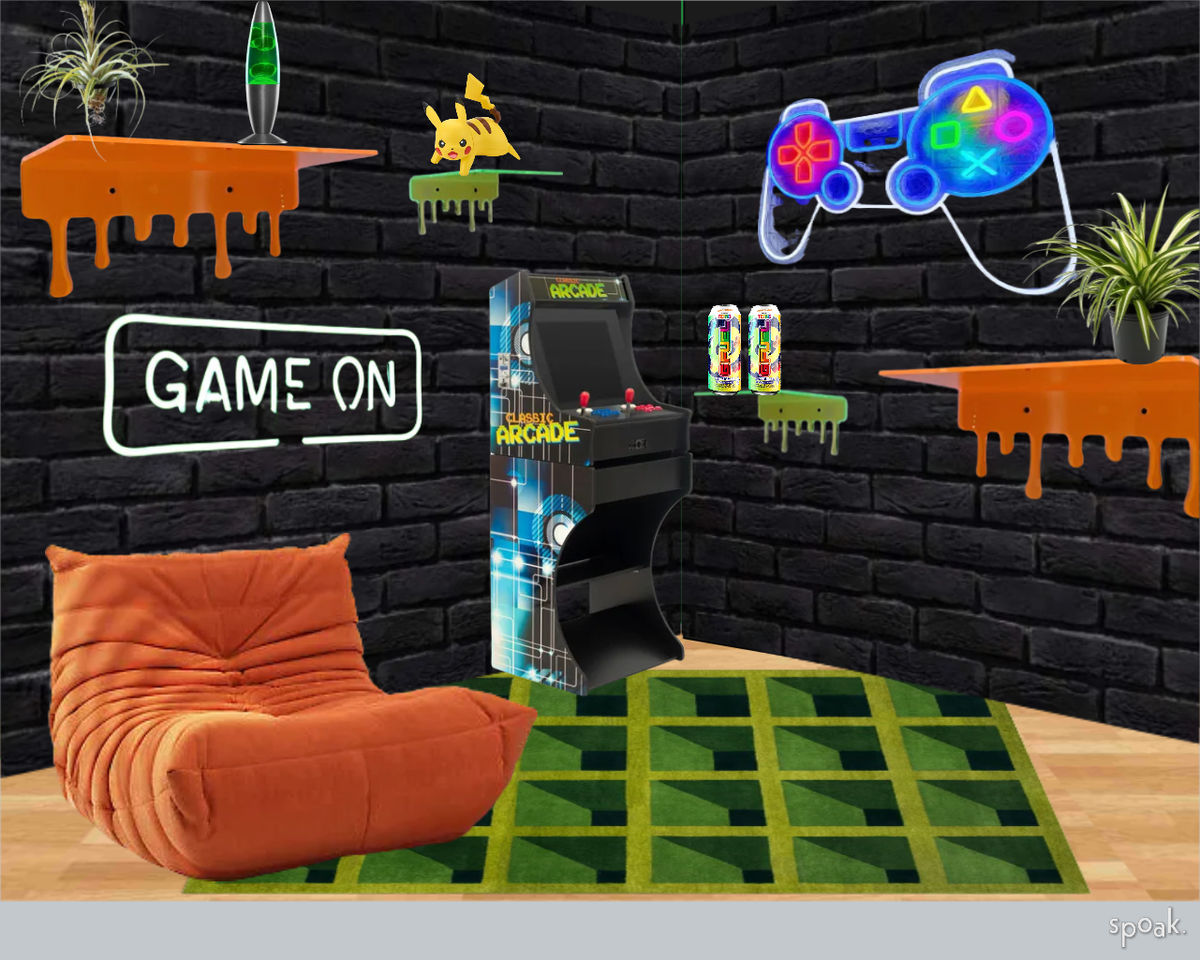 Game Room Inspo designed by Chesiree Katter