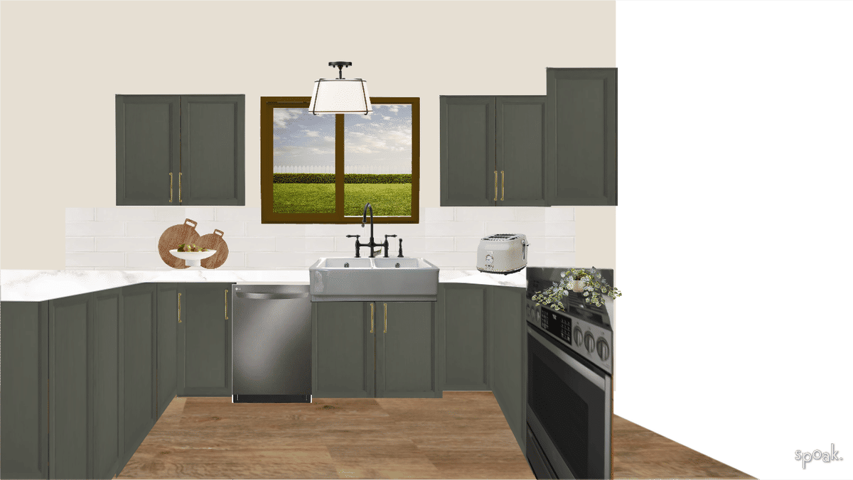 Kitchen + Living Room Ideas designed by Morgan Van Roekel
