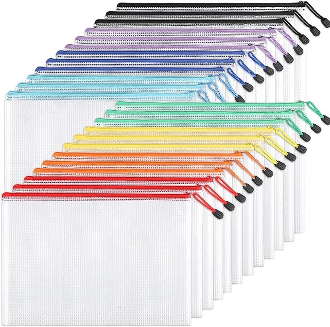 24pcs Mesh Zipper Pouch added by Angelica Giordano