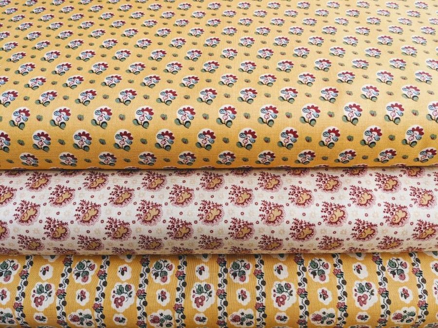 The Antique Textile Company 100% Cotton Fabric by the Metre - Etsy added by Jorie Braunold