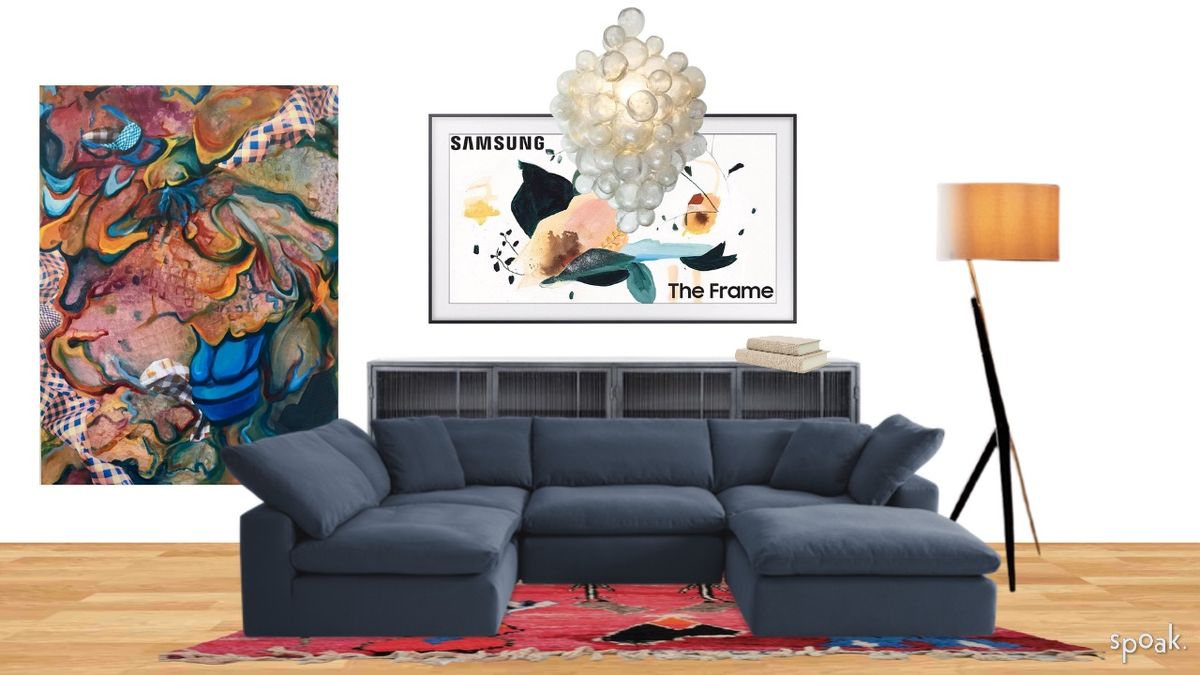 Kitchen + Living Room Inspo designed by katriana romanelli