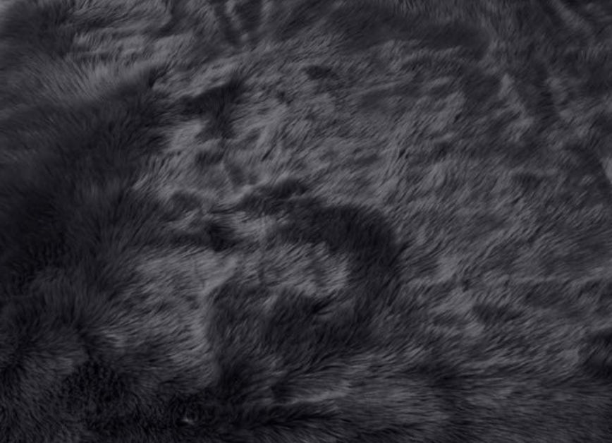 Carvapet Shaggy Soft Faux Sheepskin Fur Area Rugs Floor Mat Luxury Beside Carpet for Bedroom Living Room 8ft x 10ft, Black added by Lauren Houston