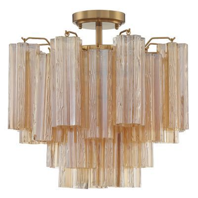Addis Semi Flushmount by Crystorama at Lumens.com added by Nichelle Warren