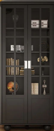 Alcott Hill® Nathalia Wood 5-Shelf Standard Bookcase With Ball-Shape Legs | Wayfair added by Melodie Anderson