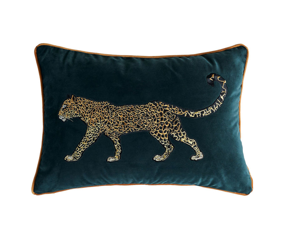 moonfairyco Embroidered Velvet Reversible Pillow Cover | Wayfair added by HELEN SALGADO