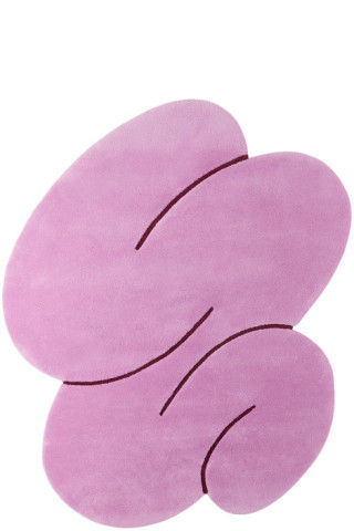 Okej - SSENSE Exclusive Pink Squiggle Rug added by Lisha Fan