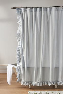 Ruffled Shower Curtain added by Erica Ramon