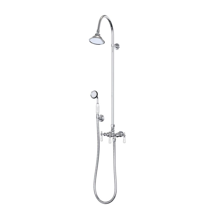 Mason Hill Collection Exposed Shower Set with Handshower - Chrome added by Ali Dyer