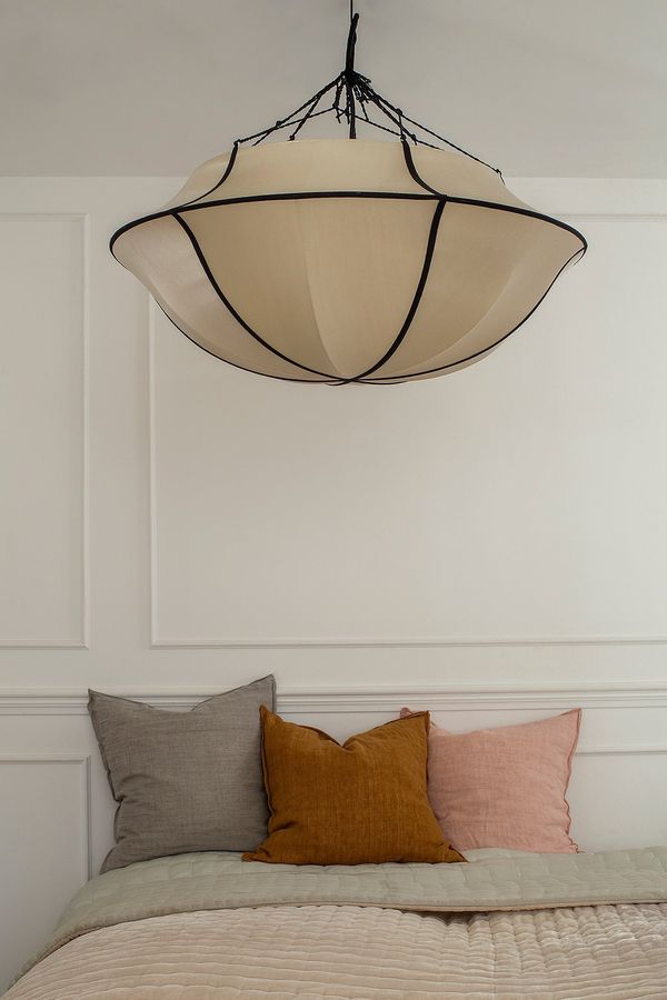 Umbrella Silk Pendant in Classic Silk with Black Ribbon by Oi Soi Oi added by Serena Finnerty