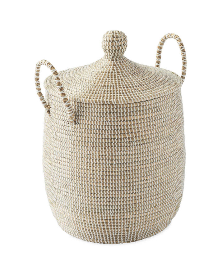 La Jolla Basket - White added by Elevated by Elise LLC