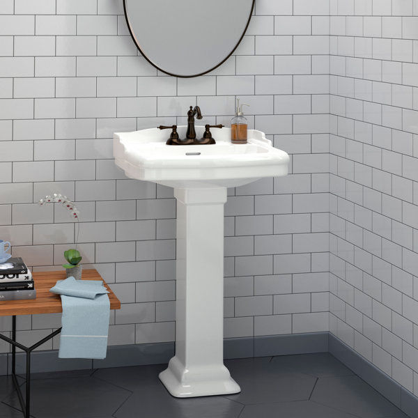 Barclay Stanford 15'' White Vitreous China U-Shaped Bathroom Sink with Overflow added by Carley Chapdelaine