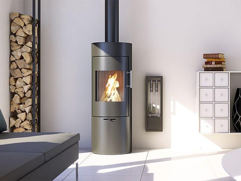 Viva L 120 Classic Wood Stove in Black added by Alexina Salinas
