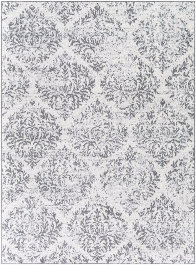 Rectangle 7'10" X 10' Kennedale Ikat Gray Area Rug added by Spoak Member