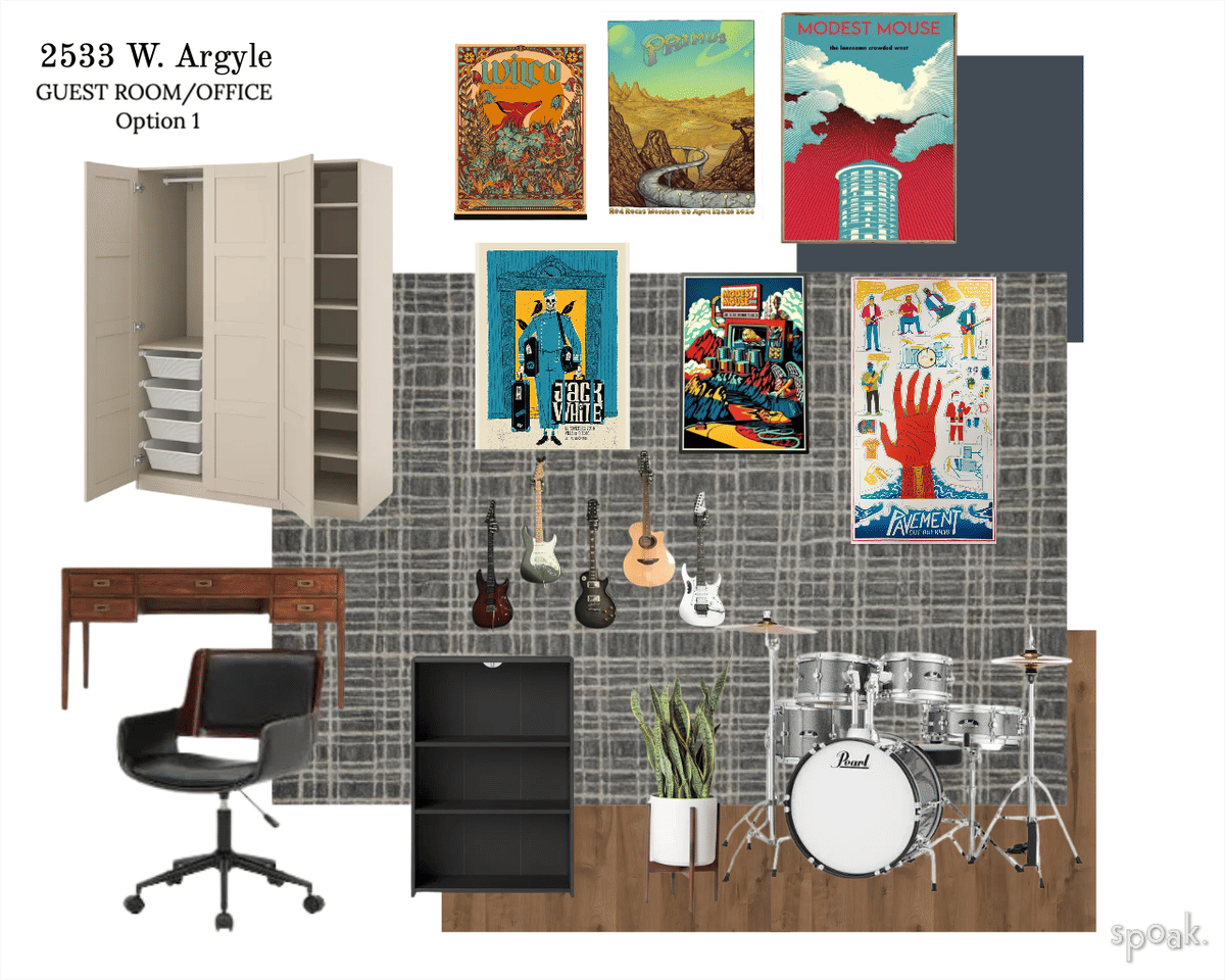Dorm Room Inspo designed by Sandy Hamstra