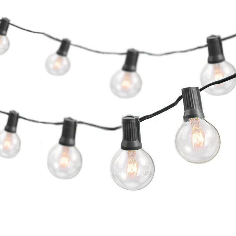 Lafollette 25'' Outdoor 25 - Bulb Globe String Light (End to End Connectable) added by Rescued Room Design