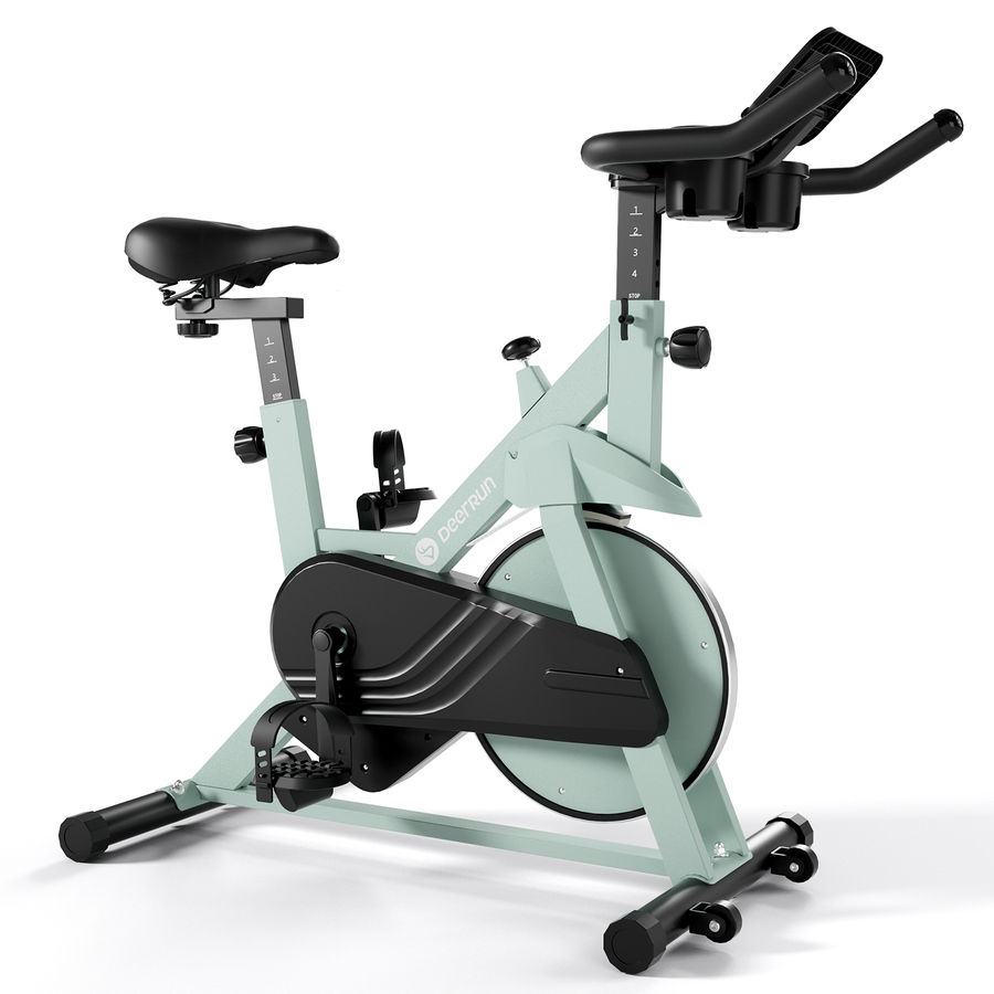 DeerRun S500 Indoor Adjustable Magnetic Resistance Silent Belt Smart Cycling Bike with PitPat App added by Hannah McKernan