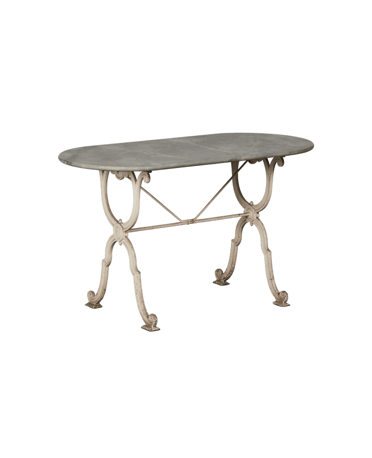 Olive Ateliers Antique French Marble Bistro Table - Oval added by Sabrina Eichin