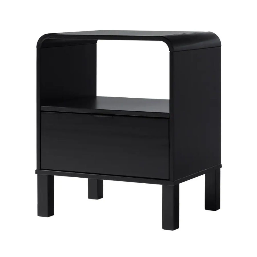 Middlebrook Designs Minimalist Curved-Top Nightstand - Bed Bath & Beyond - 38959753 added by HELEN SALGADO