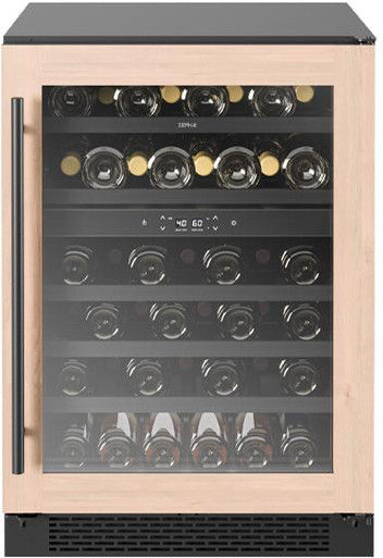 PRW24C02BPG Zephyr 24" Presrv Dual Zone Wine Cooler - Reversible Hinge - Custom Panel added by Caroline Osborn