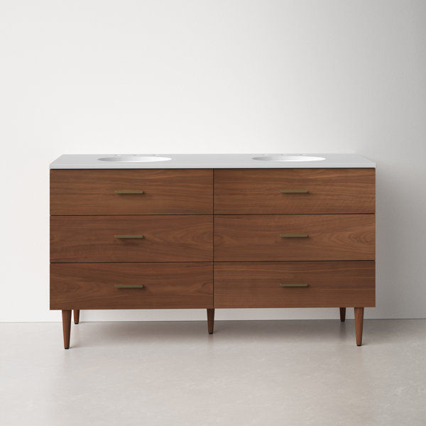 Dondi 60'' Double Bathroom Vanity added by Chloe Ayres